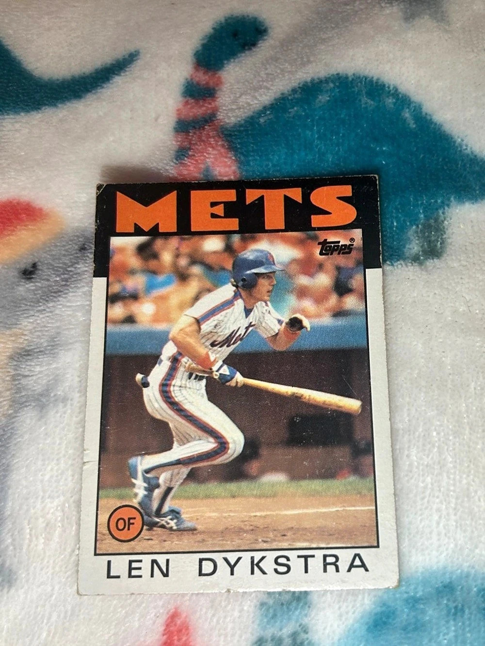 Topps 1986 Topps Len Dykstra #53 Mets Baseball Card